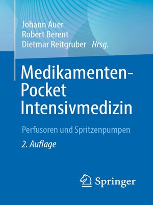 cover image of Medikamenten-Pocket Intensivmedizin